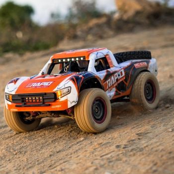 High-speed Brushless 4wd Pickup Rc Car - Orange
