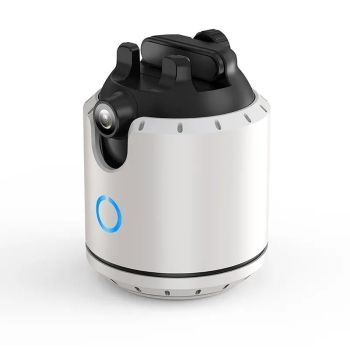 Smart Desktop Ptz with 360 Degree Rotation and Automatic Tracking - Black