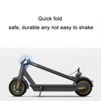 Black Folding Spanner Buckle for Ninebot Max G30 Electric Scooter