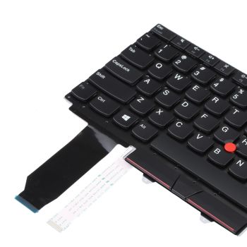 Lenovo Thinkpad E15 Gen 2 Keyboard with Pointing - Black us Version