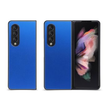 For Samsung Galaxy Z Fold4 5G Aluminum Foldable Phone Case - Red