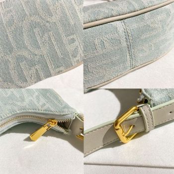 Light Denim Shoulder Bag For Women