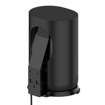 Wall-mounted Metal Bracket for Sonos Move Smart Speaker - Black