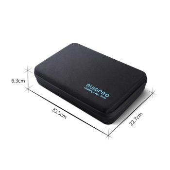 Waterproof Shockproof Portable Case for Gopro Hero8 / 7 / 6 - 33.5cm x 24.7cm x 6.3cm