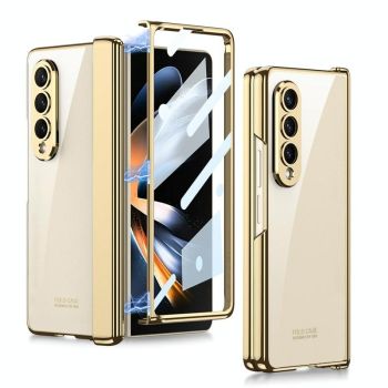 For Samsung Galaxy Z Fold4 5G Magnetic Hinged Folding Case - Green