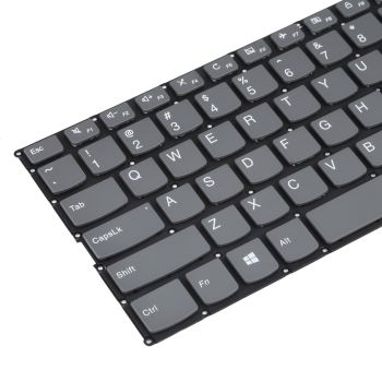 Us Keyboard with Power Button for Lenovo Ideapad 320s-13 Grey