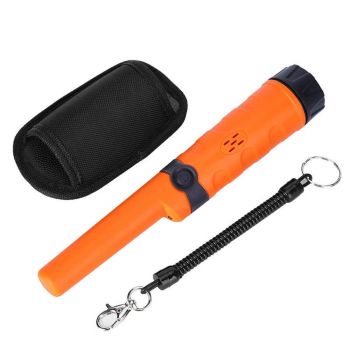 Waterproof Metal Detector with Adjustable Sensitivity - Black