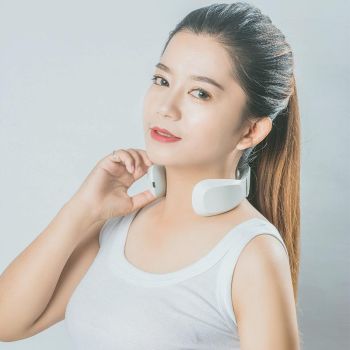Smart Neck Massager English White