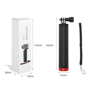 Action Camera Handle Floating Rod for Gopro Hero 11 and 360 one Rs