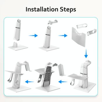 Universal Vr Headset Stand for Apple Vision Pro and Meta Quest 3 2