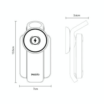 4 In 1 Magnetic Wireless Charging Stand With Night Light