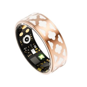 Smart Ring R10M Size 11 Heart Rate / Blood Oxygen / Sleep Monitoring Rose Gold