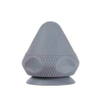 Silicone Suction Cup Muscle Massage Ball - Blue