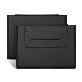Universal Magnetic Laptop Holder Bag - Stitched Inner - Brown