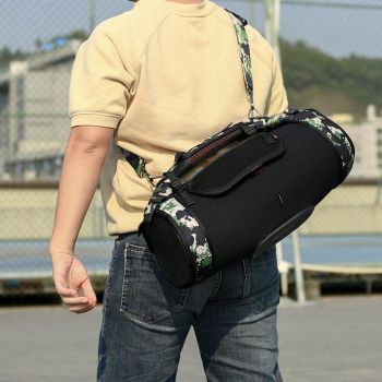 Jbl Boombox Bluetooth Speaker Storage Bag with Single-shoulder Strap - Camouflage
