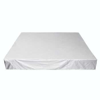 Waterproof & Dustproof Protection Cover for Bathtub Pool Table & Chair - 220x220x85cm - Black