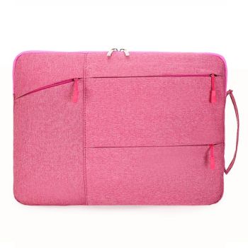 Portable Laptop Handbag - Fits 15.6-17 Inch - Casual Design - Grey
