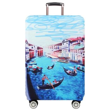 Wear-resistant Dust-proof Luggage Compartment Protective Cover - Size l - Starry Sky