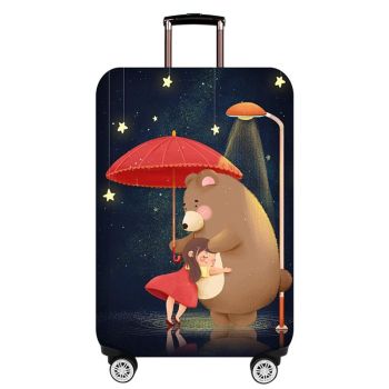Xl Thick Elastic Luggage Cover - Dustproof & Wear-resistant - Love Girl