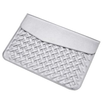 15 Inch Hand-Woven Notebook Liner Bag For Computers - Black