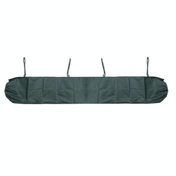 Waterproof Retractable Canopy for Outdoor Patio - 4m Size - Black