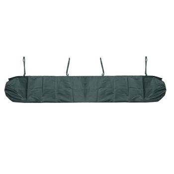 Waterproof Retractable Canopy Cover for Outdoor Patio - 4.5m Size - Black