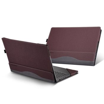 Protective Leather Laptop Case With Stand - 15.6 Inch - Black - For Samsung Galaxy Book 3 360