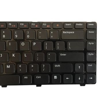 Dell Inspiron 14r N4110 N4050 N5050 M5050 M5040 3330 X501lx502l P17s P18 N4120 M4120 L502x us Keyboard - Black