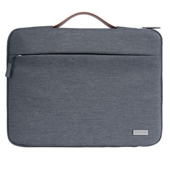 Waterproof Laptop Sleeve Bag With Zipper - Handheld - Black