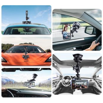 Universal Mount Holder with Tripod Adapter and Safety Buckle