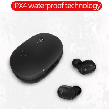 Waterproof Wireless Bluetooth Earphones with Charging Box - A6s