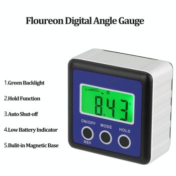 Mini Magnetic Digital Tilt Box with 3 Buttons - Blue