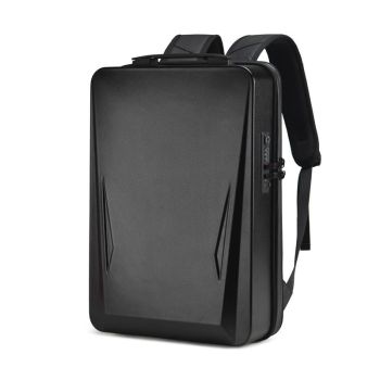 15.6-17.3 Inch Hard Shell Gaming Backpack for Men - Silver