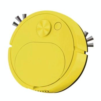 Smart Usb Charging Robot Vacuum for Family Cleaning - White