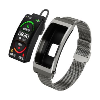 Smart Bracelet With Sleep And Oxygen Monitoring - Tft Display - Rose Gold