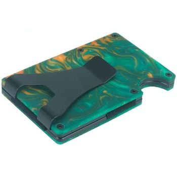 Rfid Blocking Card Holder - Ultra Thin - Blue