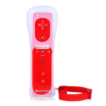 Wii / Wiiu Right Handle with Built-in Accelerator - 2 in 1 - White
