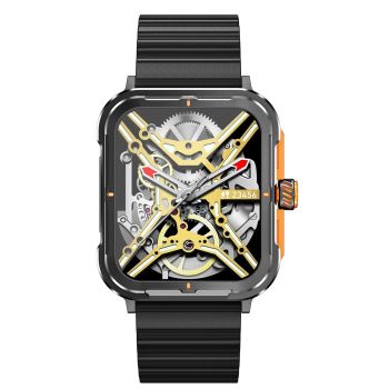 1.9 Inch Tft Square Screen Smart Watch Supports Blood Pressure Monitoring - Blue