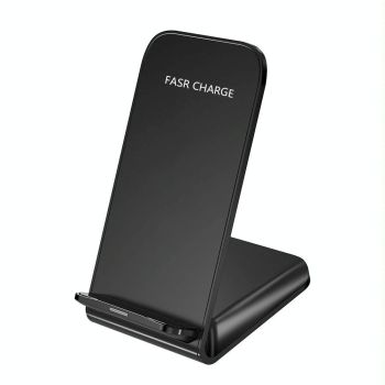 15W Wireless Desktop Charger With Fast Charging - White