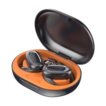 Adjustable Wireless Bluetooth Earphones with Noise Reduction - T35 Ows - White