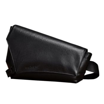 Large Capacity Waterproof Men Crossbody Bag - Brown