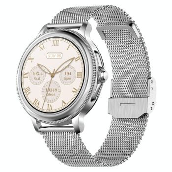 Smart Wristband With Waterproof Heart Rate And Blood Pressure Monitoring - Gold