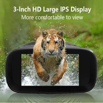 3 Ips Screen Digital Night Vision Binoculars with 3 Display - Green
