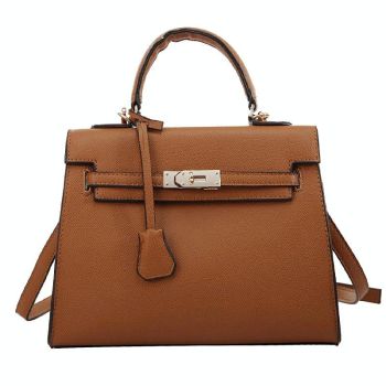 Stylish Winter Crossbody Bag for Women - Single Shoulder Kelly Design - Black
