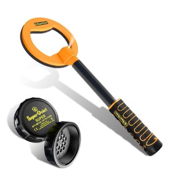 Waterproof Handheld Metal Detector for Underwater Treasure Hunting - Ip750 Yellow
