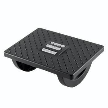Under Desk Footrest Ergonomic Step Stool For Office Comfort - White