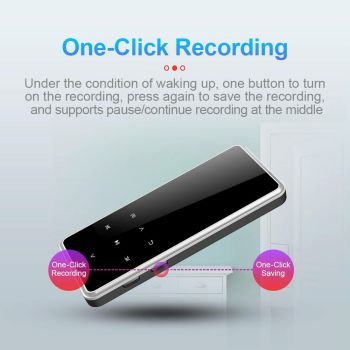 Portable Bluetooth Player 4Gb Capacity Silver