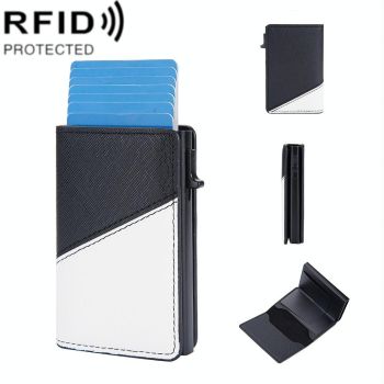 Anti-theft Rfid Leather Wallet - Secure Design - Green