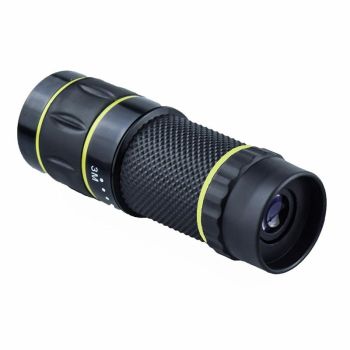 10X Hd Non-Slip Monocular - Ideal For Outdoor Use - Gray Circle