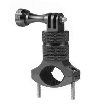 Action Camera Bicycle Mounting Bracket - Aluminum Alloy Clip - Red